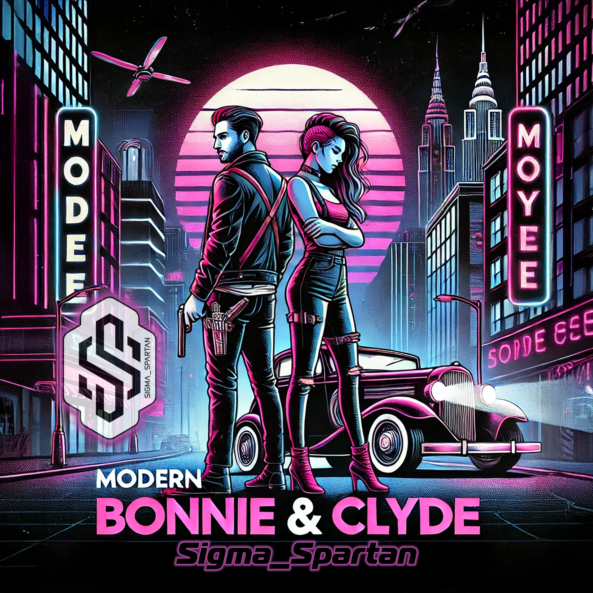 Modern Bonnie & Clyde
